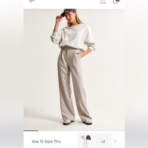 A&F Sloane Tailored Pant